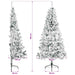 Brad de Crăciun artificial cu glob 180 cm 300 LED-uri Alb cald - WALTI WALTI