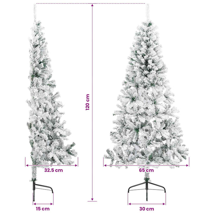 Brad de Crăciun artificial cu glob 120 cm 150 LED-uri Alb cald - WALTI WALTI