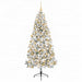 Brad de Crăciun artificial cu glob 210 cm 300 LED-uri Alb cald - WALTI WALTI