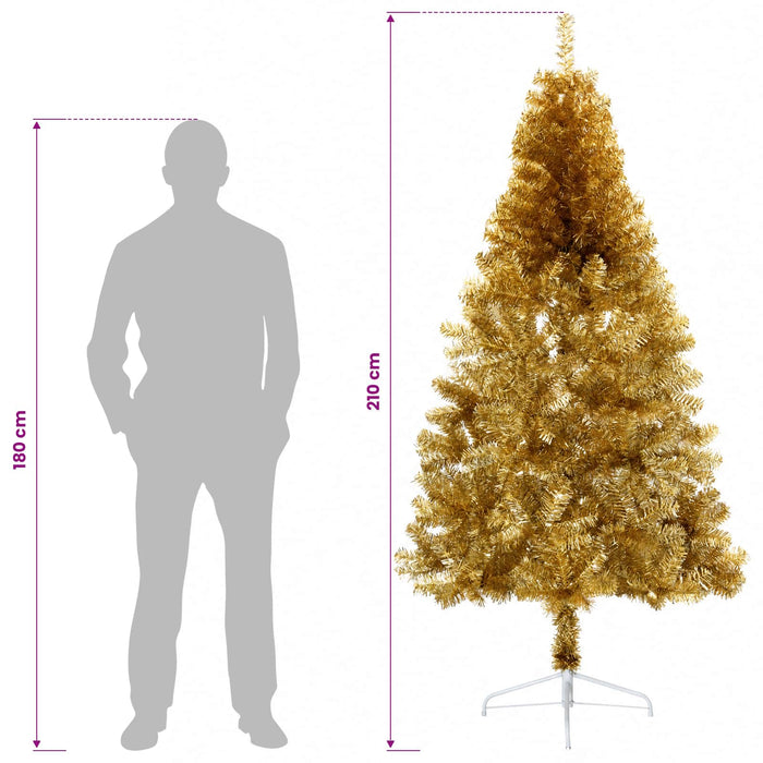 Brad de Crăciun artificial cu ramuri articulare 210 cm - WALTI WALTI
