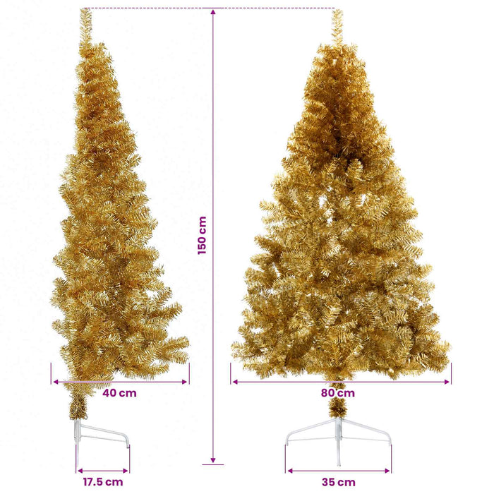 Brad de Crăciun artificial cu glob 150 cm 150 LED-uri Alb cald - WALTI WALTI
