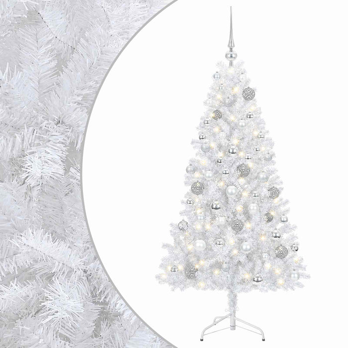 Brad de Crăciun artificial cu glob 240 cm 300 LED-uri Alb cald - WALTI WALTI