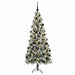 Brad de Crăciun artificial cu glob 180 cm 300 LED-uri Alb cald - WALTI WALTI