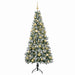 Brad de Crăciun artificial cu glob 150 cm 150 LED-uri Alb cald - WALTI WALTI
