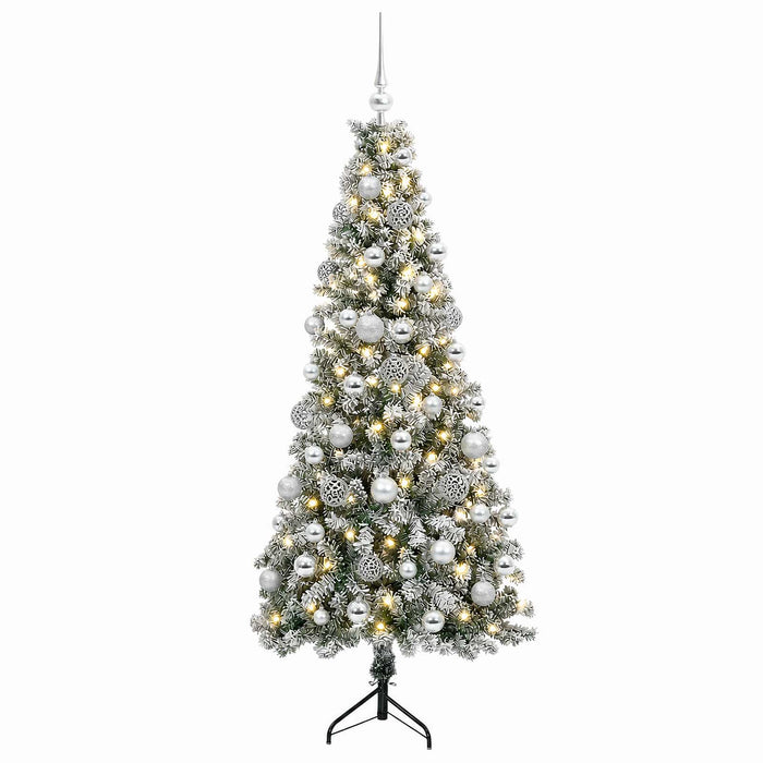 Brad de Crăciun artificial cu glob 180 cm 300 LED-uri Alb cald - WALTI WALTI