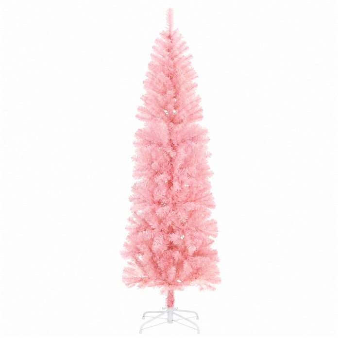 Copac Artificial Slăb de Crăciun 240 cm 300 LED-uri Alb cald WALTI