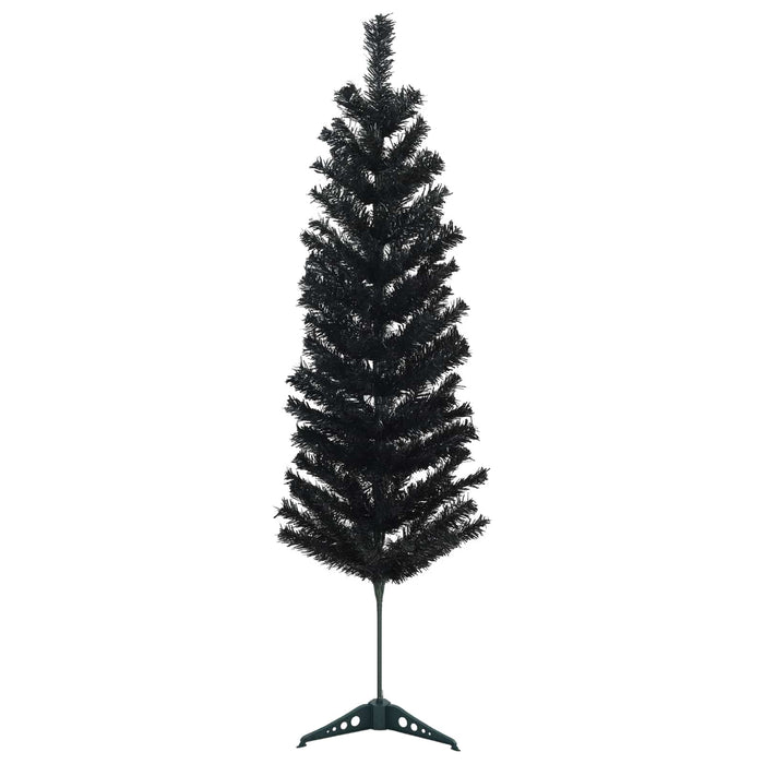 Copac Artificial Slăb de Crăciun 150 cm 150 LED-uri Alb cald WALTI