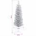 Brad de Crăciun artificial îngust cu globuri 150 cm 150 LED-uri - WALTI WALTI