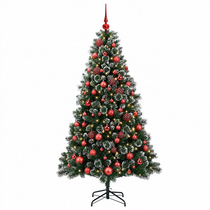 Brad de Crăciun artificial cu glob 240 cm 300 LED-uri Alb cald - WALTI WALTI