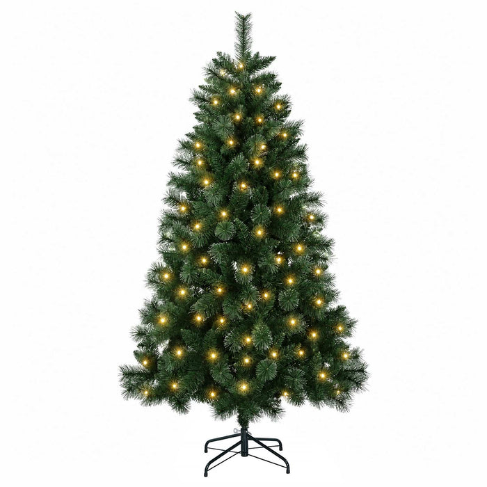 Brad de Crăciun artificial 120 cm 150 LED-uri Alb cald - WALTI WALTI