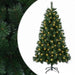 Brad de Crăciun artificial 150 cm 150 LED-uri Alb cald - WALTI WALTI