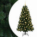 Brad de Crăciun artificial cu globuri 210 cm 300 LED-uri - WALTI WALTI