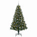 Brad de Crăciun artificial cu globuri 210 cm 300 LED-uri - WALTI WALTI