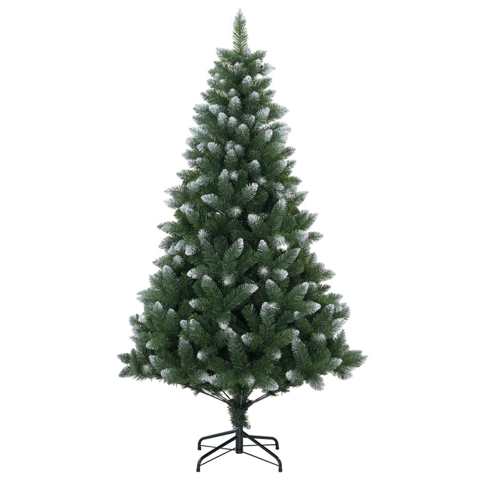 Brad de Crăciun artificial cu globuri 210 cm 300 LED-uri WALTI