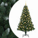 Brad de Crăciun artificial cu globuri 240 cm 300 LED-uri - WALTI WALTI