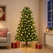 Artificial Christmas Tree with Bauble 210 cm 300 LED-uri - WALTI WALTI