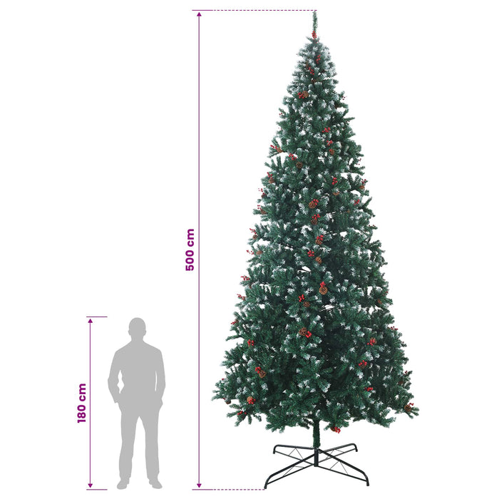 Brad de Crăciun artificial cu ramuri articulare 500 cm WALTI