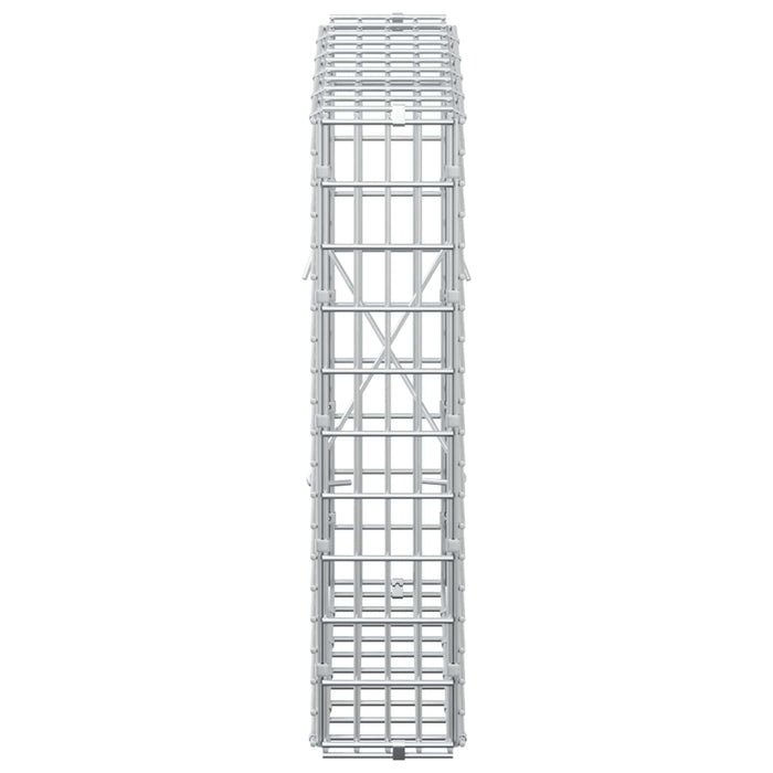 Gabion cu fir de 3,5 mm și plasă de 5x2,5 cm 50x10x50 cm WALTI