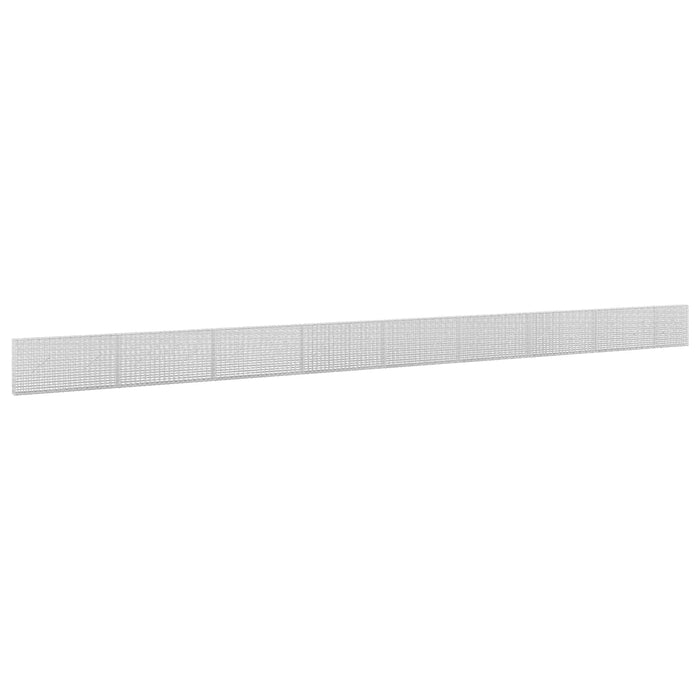 Gabion cu fir de 3,5 mm și plasă de 5x2,5 cm 850x10x50 cm WALTI