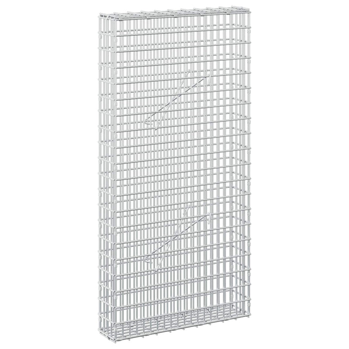 Gabion cu fir de 3,5 mm și plasă de 5x2,5 cm 50x10x100 cm - WALTI WALTI