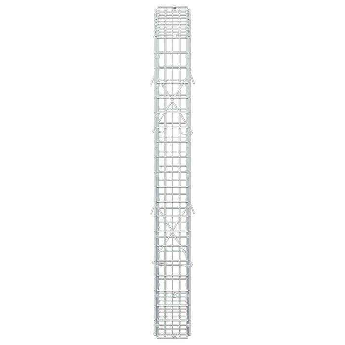 Gabion cu fir de 3,5 mm și plasă de 5x2,5 cm 50x10x100 cm - WALTI WALTI