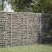 Gabion cu fir de 3,5 mm și plasă de 5x2,5 cm 150x10x100 cm - WALTI WALTI