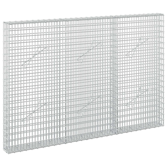 Gabion cu fir de 3,5 mm și plasă de 5x2,5 cm 150x10x100 cm - WALTI WALTI