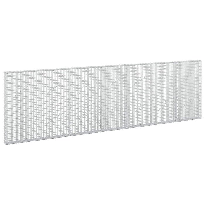 Gabion cu fir de 3,5 mm și plasă de 5x2,5 cm 350x10x100 cm WALTI
