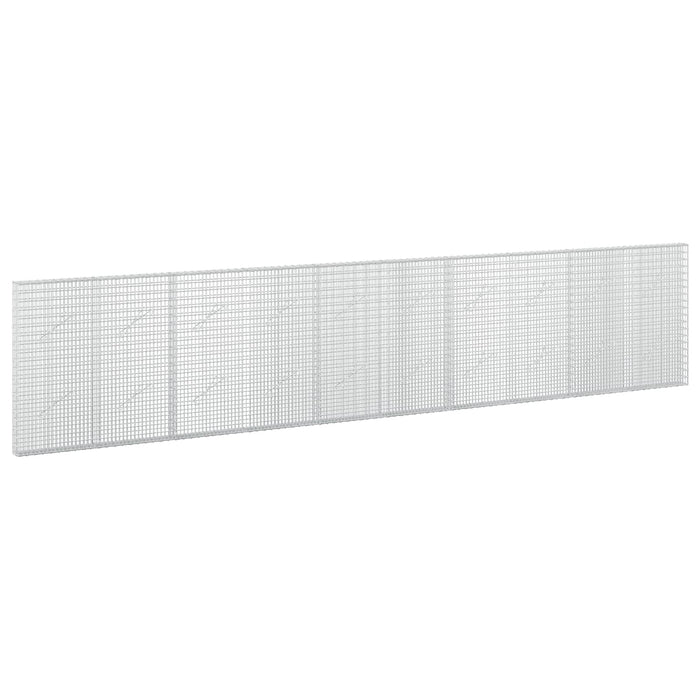 Gabion cu fir de 3,5 mm și plasă de 5x2,5 cm 500x10x100 cm WALTI