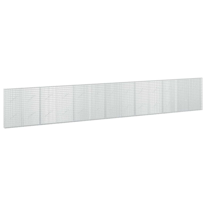 Gabion cu fir de 3,5 mm și plasă de 5x2,5 cm 650x10x100 cm - WALTI WALTI