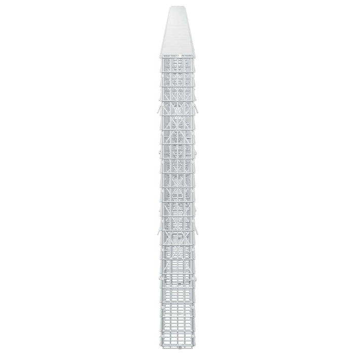 Gabion cu fir de 3,5 mm și plasă de 5x2,5 cm 650x10x100 cm - WALTI WALTI