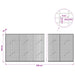 Gabion cu fir de 3,5 mm și plasă de 5x2,5 cm 650x10x100 cm - WALTI WALTI