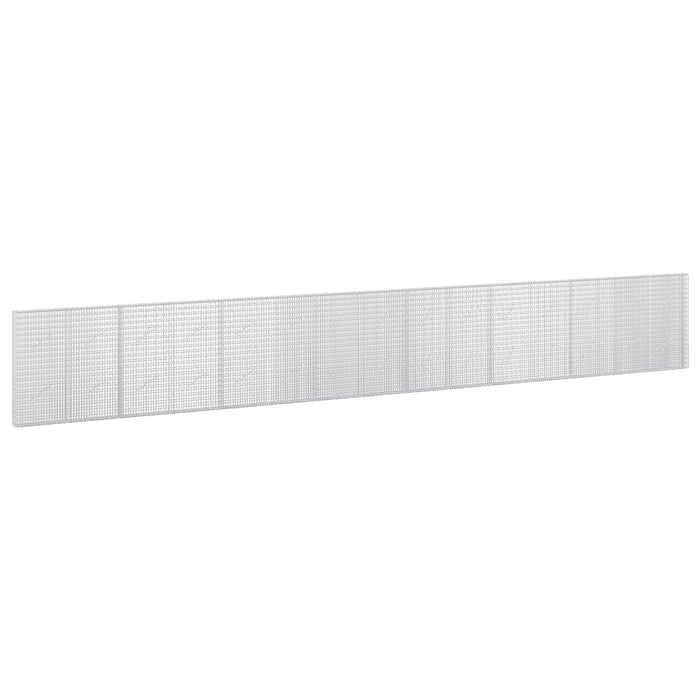Gabion cu fir de 3,5 mm și plasă de 5x2,5 cm 750x10x100 cm WALTI