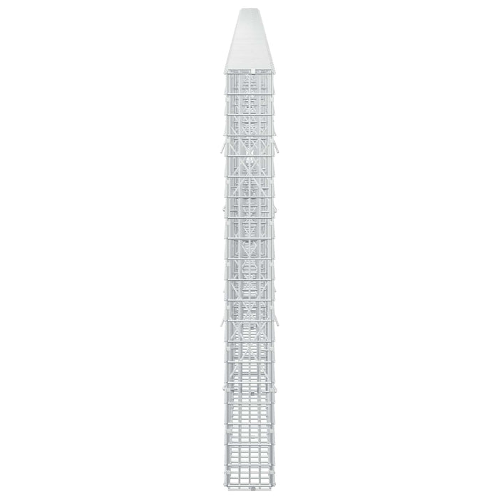 Gabion cu fir de 3,5 mm și plasă de 5x2,5 cm 750x10x100 cm WALTI