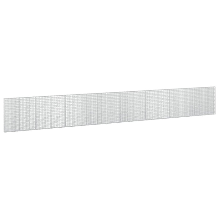 Gabion cu fir de 3,5 mm și plasă de 5x2,5 cm 800x10x100 cm - WALTI WALTI