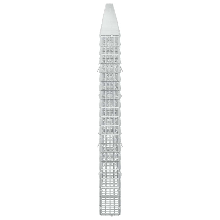 Gabion cu fir de 3,5 mm și plasă de 5x2,5 cm 1000x10x100 cm WALTI