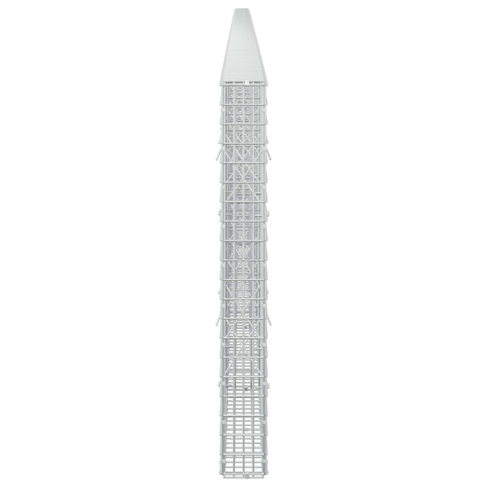 Gabion cu fir de 3,5 mm și plasă de 5x2,5 cm 1050x10x100 cm WALTI