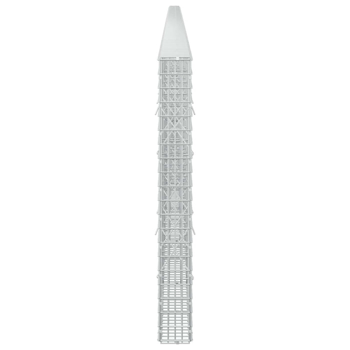 Gabion cu fir de 3,5 mm și plasă de 5x2,5 cm 1100x10x100 cm WALTI