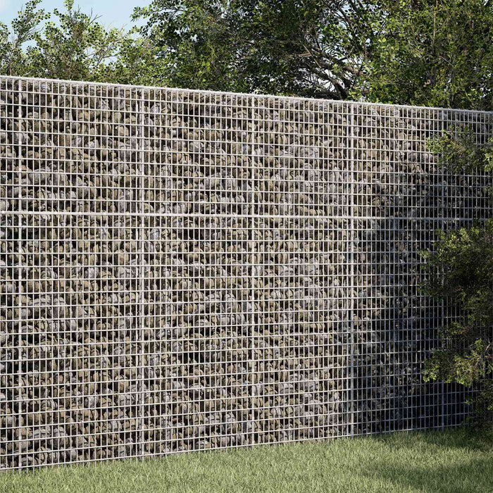 Gabion cu fir de 3,5 mm și plasă de 5x2,5 cm 50x10x150 cm WALTI