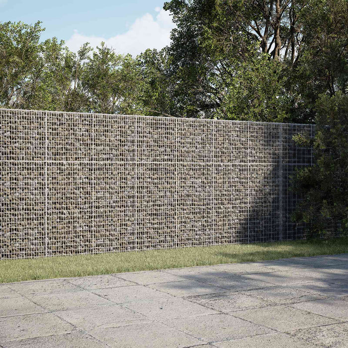 Gabion cu fir de 3,5 mm și plasă de 5x2,5 cm 300x10x150 cm WALTI