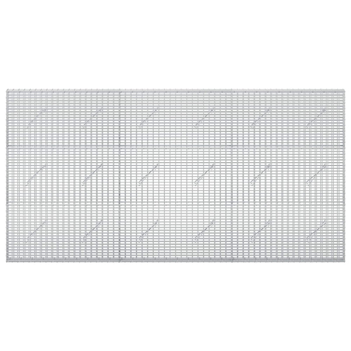 Gabion cu fir de 3,5 mm și plasă de 5x2,5 cm 300x10x150 cm WALTI