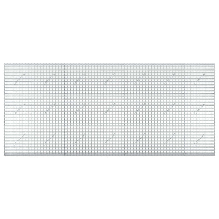 Gabion cu fir de 3,5 mm și plasă de 5x2,5 cm 350x10x150 cm WALTI