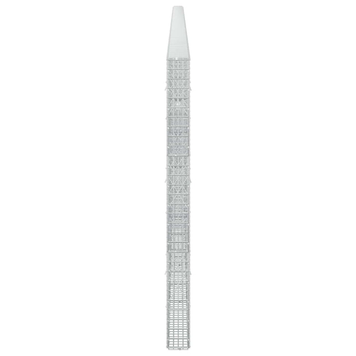 Gabion cu fir de 3,5 mm și plasă de 5x2,5 cm 950x10x150 cm WALTI