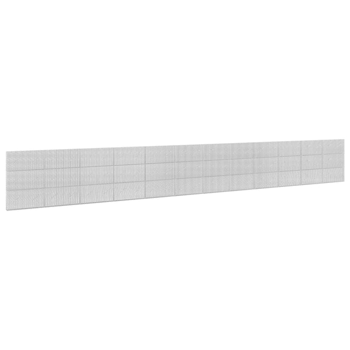 Gabion cu fir de 3,5 mm și plasă de 5x2,5 cm 1200x10x150 cm WALTI