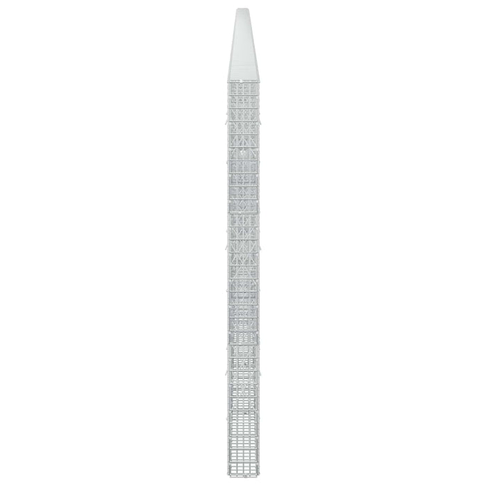 Gabion cu fir de 3,5 mm și plasă de 5x2,5 cm 1200x10x150 cm WALTI
