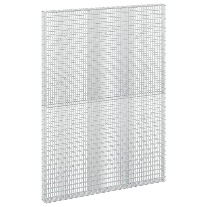 Gabion cu fir de 3,5 mm și plasă de 5x2,5 cm 150x10x200 cm - WALTI WALTI