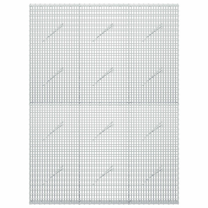 Gabion cu fir de 3,5 mm și plasă de 5x2,5 cm 150x10x200 cm - WALTI WALTI