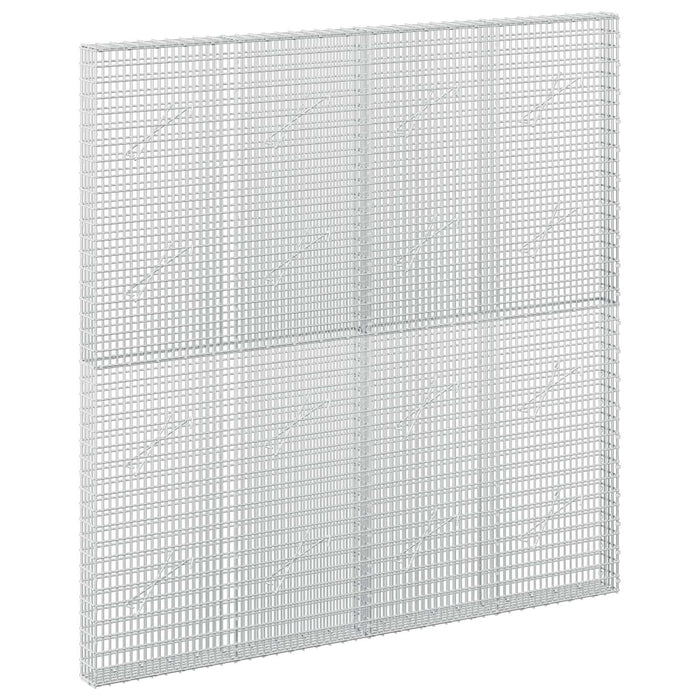 Gabion cu fir de 3,5 mm și plasă de 5x2,5 cm 200x10x200 cm - WALTI WALTI