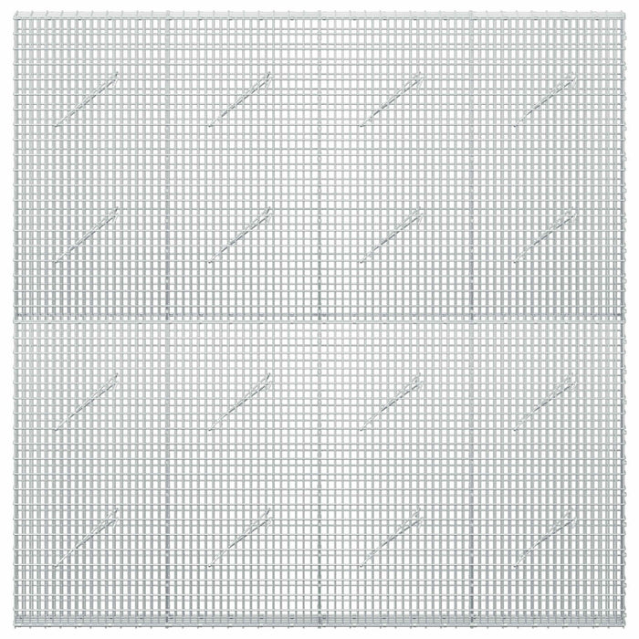 Gabion cu fir de 3,5 mm și plasă de 5x2,5 cm 200x10x200 cm - WALTI WALTI