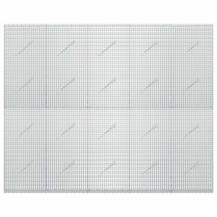 Gabion cu fir de 3,5 mm și plasă de 5x2,5 cm 250x10x200 cm - WALTI WALTI